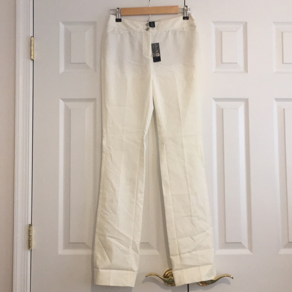 White trousers - White House Black Market New!